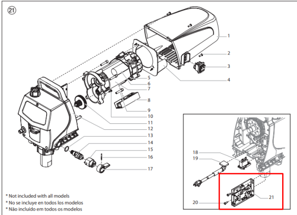 Электронная плата для WAGNER PS 3.20 (0532278A)