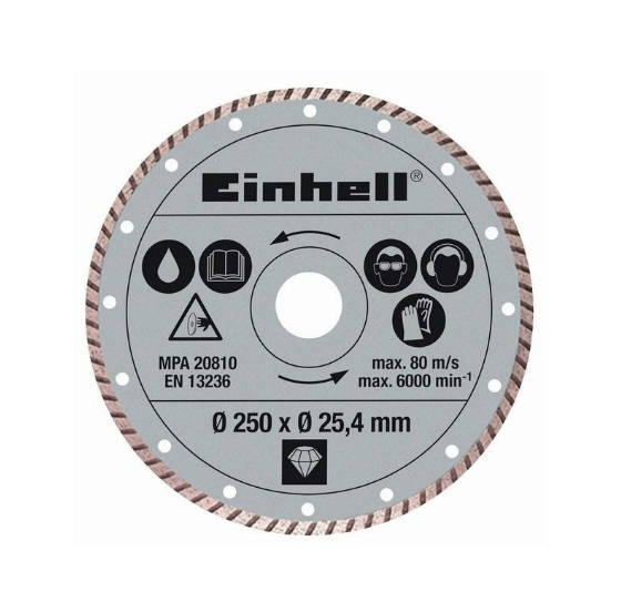 Алмазный отрезной диск EINHELL TURBO (4301177)
