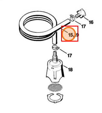 Всасывающий шланг в комплекте STIHL для RE