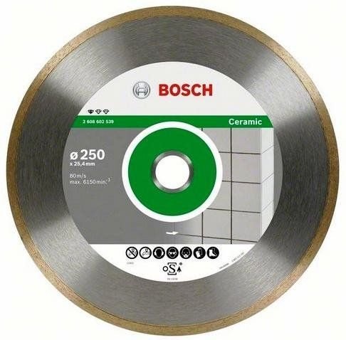 Алмазный отрезной круг Professional for Ceramic 250 мм. BOSCH (2608602539)
