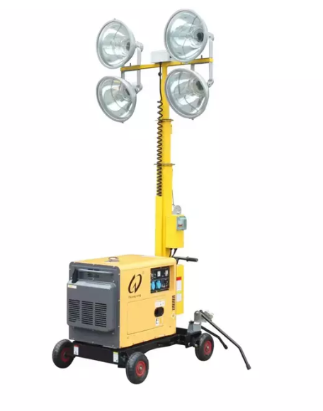 CNZM4500, 1000w*4, Световая мачта с двигателем Diesel CNDE6500T